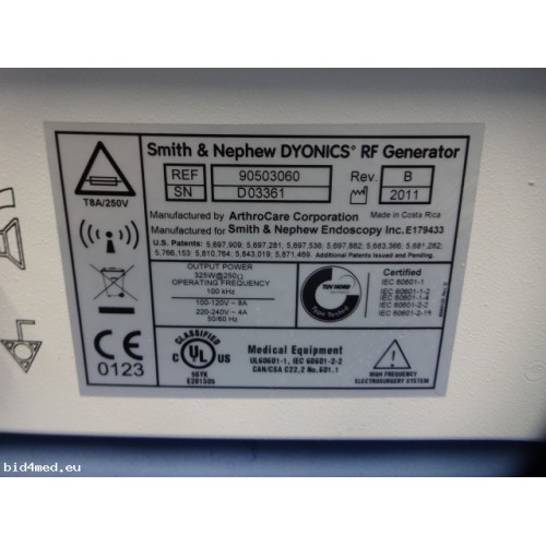 ​SMITH NEPHEW Dyonics RF System