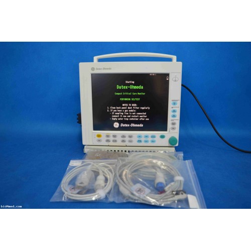 Datex Ohmeda S/5 Compact F-CMC1-04 anesthesia monitor