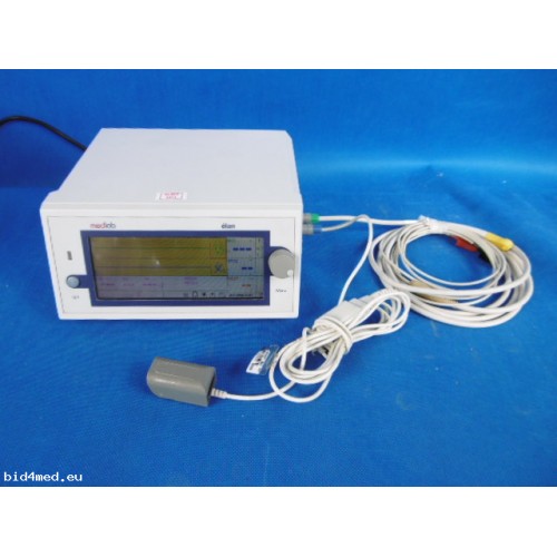 MEDLAB Elan Monitor with ECG,Resp. NIB, Spo2 with cables