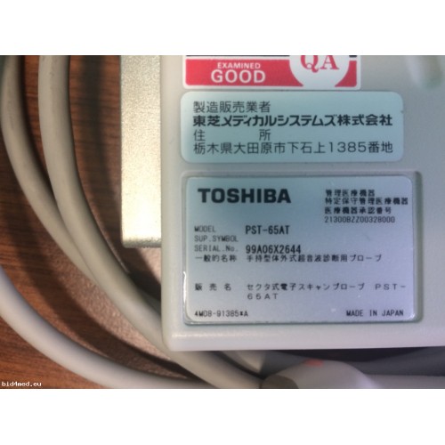 Toshiba Pst 65at Sector Transducer Bid4med